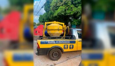 Homem é preso ao alugar betoneira e anunciar venda em cidade de MS