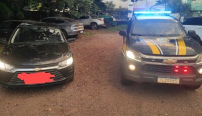 Cabelereira é presa com carro furtado em rodovia de MS