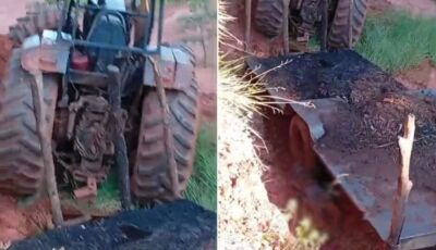 Trabalhador cai de trator e morre em Mato Grosso do Sul