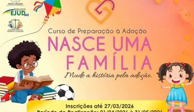 Inscrições abertas para o curso de preparação à adoção