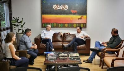 Prefeito de Bonito se reúne com deputado Paulo Corrêa