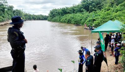 Guarda Municipal realiza a segurança da 4° edição do festival de pesca esportiva  
