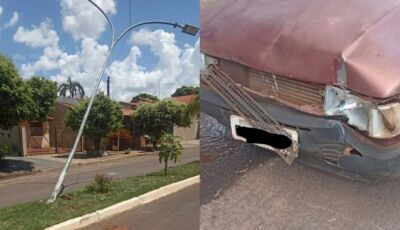 Motorista 'todo errado' acertou poste e deixou criança com cabeça machucada após acidente