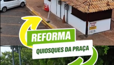 Quiosques da Praça da Liberdade estão de cara nova