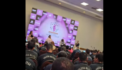  1ª Companhia da PM marca presença no Seminário In Company de Enfrentament à Violência Doméstica 