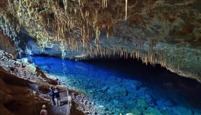 Imasul garante proteção permanente da Gruta do Lago Azul, um dos maiores patrimônios naturais  