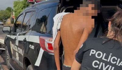 Suspeito de praticar crimes sexuais e extorsão é preso em MS
