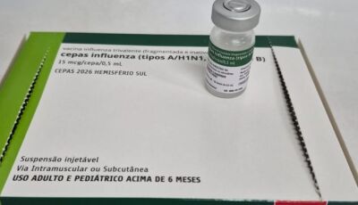 Vacinação contra influenza já pode começar nos municípios de MS; SES orienta início imediato