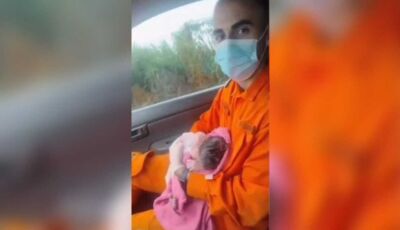 Estrada alagada atrasa resgate e bebê nasce antes da chegada dos bombeiros em MS