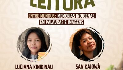 Roda de leitura 'Entre Mundos: Memórias Indígenas em Palavras e Imagens' acontece em abril