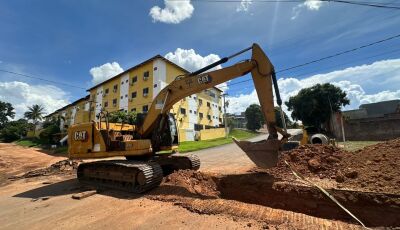 Obras de drenagem avançam na Vila Donária e levam infraestrutura aguardada há mais de 30 anos