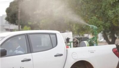 Prefeitura inicia aplicação de fumacê nesta quinta-feira para combater o Aedes aegypti  