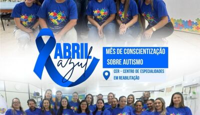 Abril Azul reforça inclusão e amplia atendimentos no CER II de Bonito