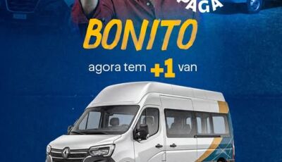 Prefeito anuncia nova van para reforçar transporte em Bonito