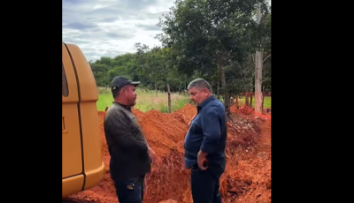 Prefeito de Bonito vistoria obras de drenagem na Vila Mimito e anuncia melhorias