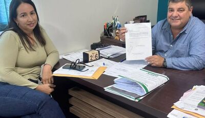 Josmail recebe representante do Distrito Águas do Miranda