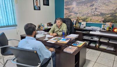 Prefeito se reúne com Luiz Henrique Nascimento em Bonito