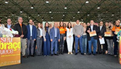 Seu Abraço Aquece arrecada mais de 192 mil peças para 586 instituições de todos os municípios de MS
