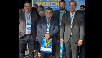 Prefeito destaca agenda produtiva em Brasília durante Marcha dos Municípios