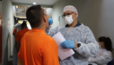 Polícias Científica e Penal coletam DNA de custodiados para ampliar banco usado em investigações 