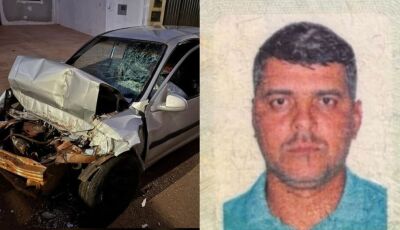 Motorista bate na traseira de caminhão estacionado e morre  