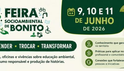 Feira Socioambiental de Bonito abre inscrições para capacitações gratuitas