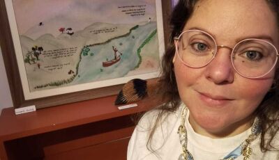 Jornalista e bordadeira de Bonito (MS) leva obra inspirada no Rio Paraguai para exposição no MASP 
