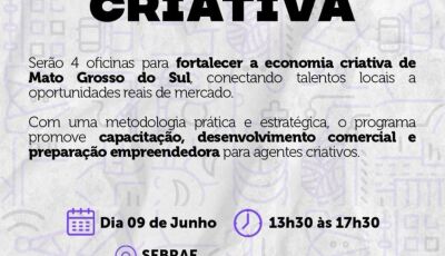 SEBRAE recebe uma tarde de oficinas no dia 9 de junho em Bonito