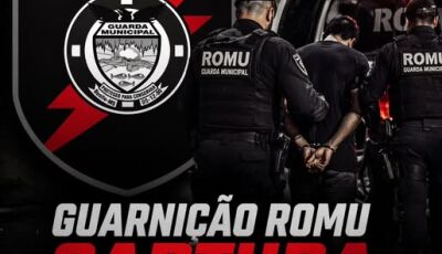 ROMU captura foragido da Justiça na área central de Bonito