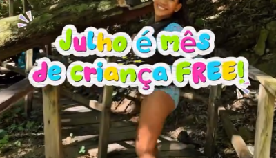 Férias em família: crianças até 11 anos não pagam no Parque das Cachoeiras e Praia da Figueira