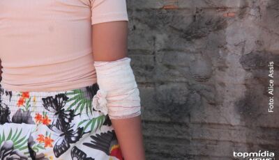 Adolescente quase tem braço quebrado pelo pai durante festa  