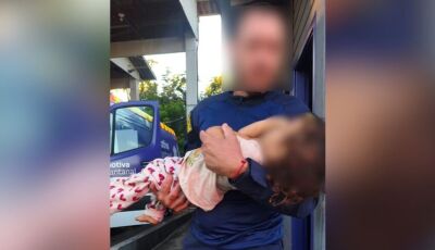 Criança é salva por equipe da GCM durante crise convulsiva 