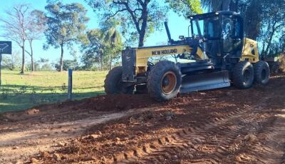 Prefeitura intensifica manutenção das estradas vicinais em Bonito