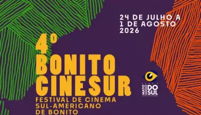 4&ordm; Bonito CineSur reúne cinema, cultura e grandes atrações em programação gratuita