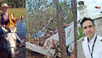 Pesquisadora alemã morre em queda de avião em MS