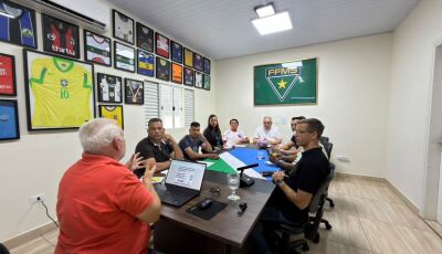 Dirigentes alinham detalhes do Campeonato Sul-Mato-Grossense 2026
