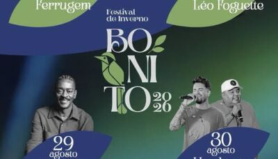 Bonito se prepara para celebrar a cultura com música, arte e dança; confira as atrações