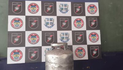 Guarda Municipal e Polícia Militar recuperam botijão de gás furtado na Vila Donária