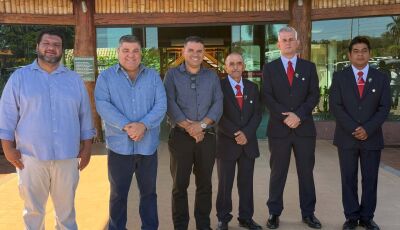 Bonito sedia Congresso Estadual de Homens e Diaconato da Igreja Quadrangular