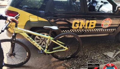 Guarda Municipal localiza bicicleta extraviada e devolve ao proprietário em Bonito