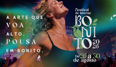Festival de Inverno de Bonito começa hoje com abertura oficial e grandes atrações