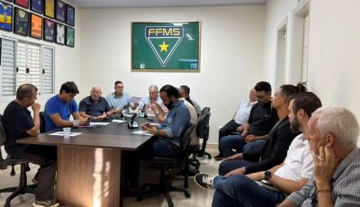 Federação e clubes definem Copa MS em reunião do Conselho Técnico nesta quarta