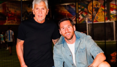 Messi sugere aposentadoria após morte do pai