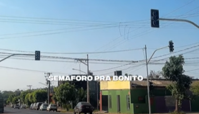 Novo semáforo começa a funcionar nesta terça-feira no cruzamento das ruas 29 de Maio e das Flores