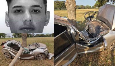 Traficante que bateu carro ao fugir da PRF morre em hospital de MS