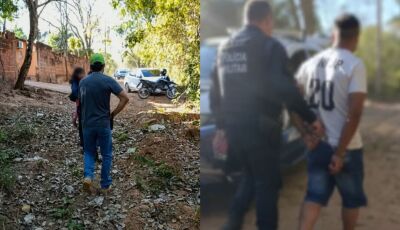 Suspeito de feminicídio é localizado com criança em área de mata 