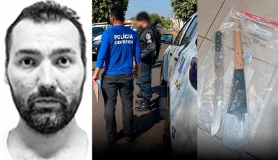 Homem avança com dois facões contra policiais e morre em MS