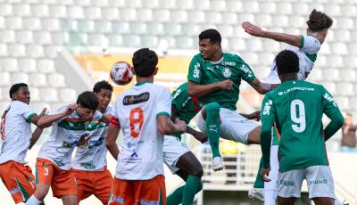 Naviraiense perde para o Palmeiras e cai na Copa do Brasil Sub-20