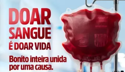 Bonito realiza campanha de doação em 24 de setembro