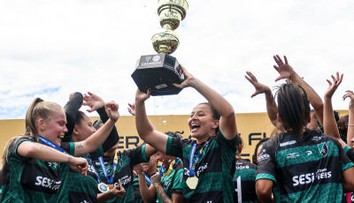 Pantanal goleia Taveirópolis e conquista o bicampeonato no Estadual Feminino
